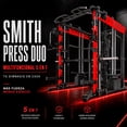 thumbnail image 2 of Jaula Smith Multiestacion 400 Kg Power Rack Crossover Polea, 2 of 8