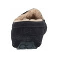 thumbnail image 5 of UGG Ascot 1103889 Slippers Men's US 11 Black Leather Faux Fur Lined Shoes TF4440, 5 of 5