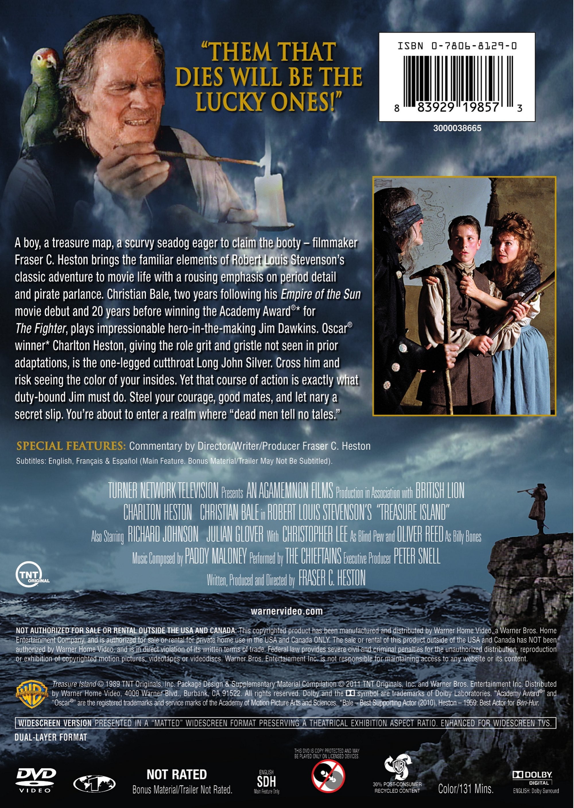 Treasure Island (1990) (DVD) - Walmart.com