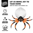 thumbnail image 3 of Araña hinchable JOYIN de 8 pies con luz giratoria para decoración de Halloween, 3 of 8