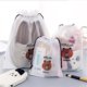 thumbnail image 2 of Bolsa de embalaje de cuerda transparente con cordón huangjie unisex, 2 of 2