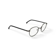 Walmart Men's FM17267B Round Prescription Eyeglasses with Case, Gunmetal