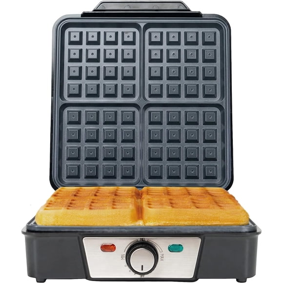 Wafflera Belga Masterchef Heat+ 4 Rebanadas MK-WM-4 Master Chef MKWM/4