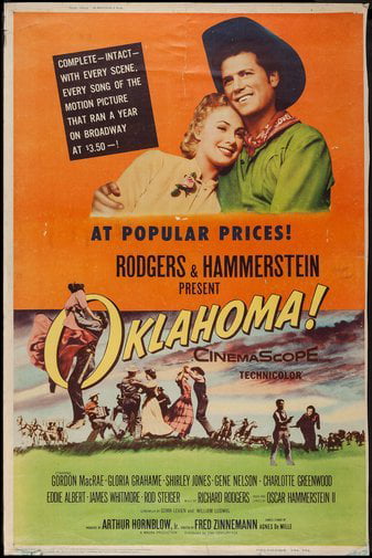 Oklahoma Poster 12x16 Art Print on Metal Sign 12in x 16in Multi-Color ...