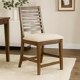 thumbnail image 7 of Yael Counter Height Stool Set of 2, Ivory White, Light Brown Wood, 7 of 7