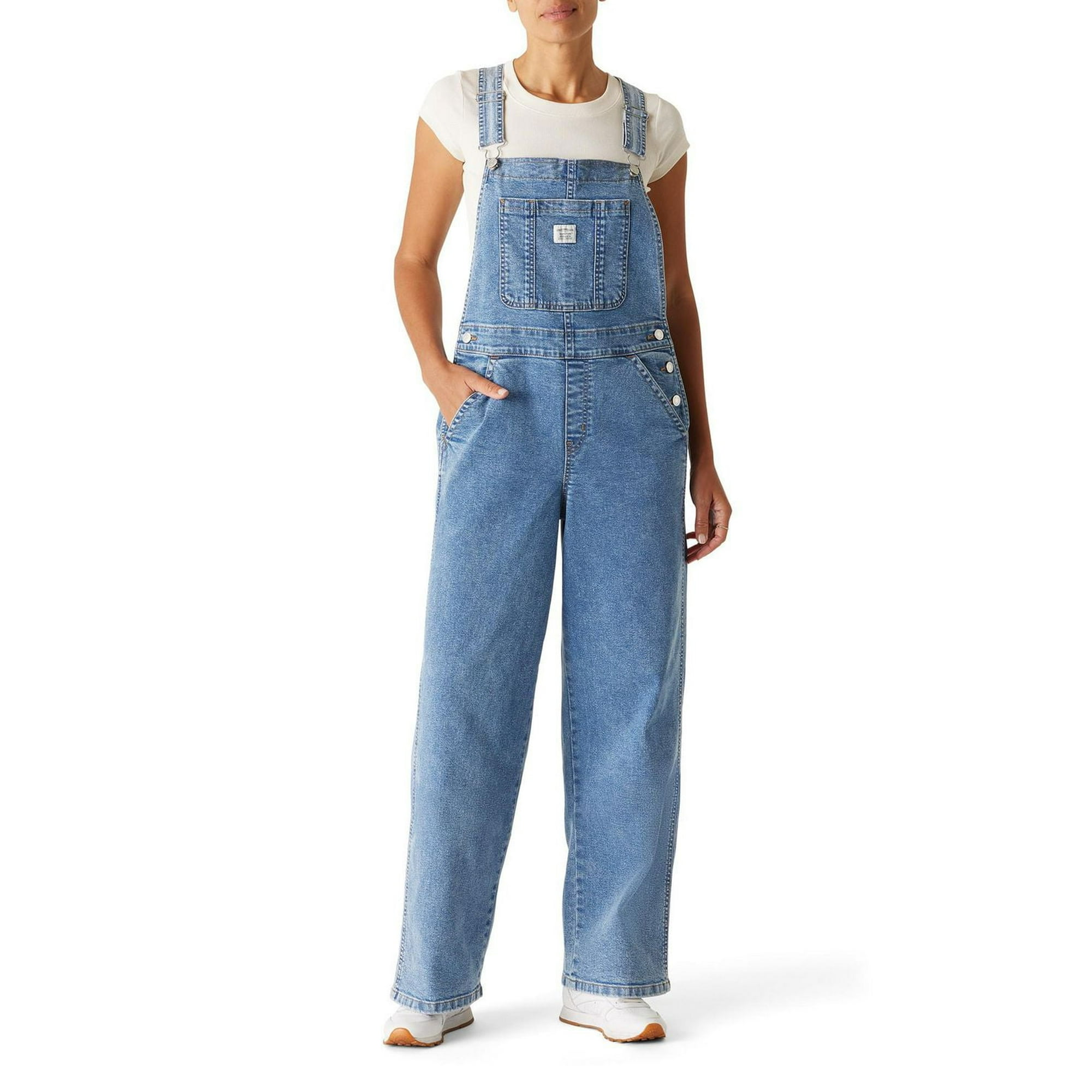 90’s vintage Levi's denim coverall Levi Strauss Signature™ Women's 90's Vintage Overalls
