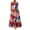 Red formal dresses, variant on Wycnly Formal Dresses for Women Plus Size Loose Pocket Swing Fashion Tunic Tank Long Dresses V-Neck Sleeveless Color Patchwork 2024 Summer Maxi Dress Light Blue m