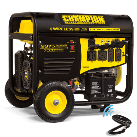 Champion 100161 7500-Watt RV Ready Portable Generator with Wireless Remote