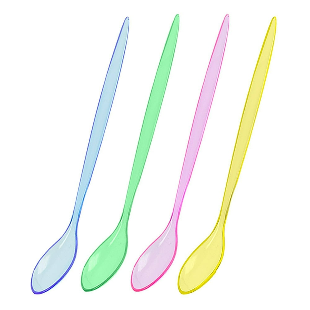 Set of 8 Iced Tea, Cocktail and Milkshakes Spoons