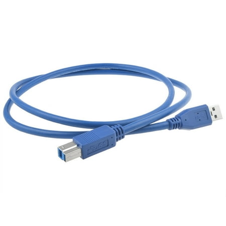 Dual Universal 2 Usb - PKPOWER 6.6FT Cable USB 3.0 Cable Laptop PC Data Sync Cord For Plugable UD-3900 USB 3.0 SuperSpeed Dual Monitor Universal Docking Station
