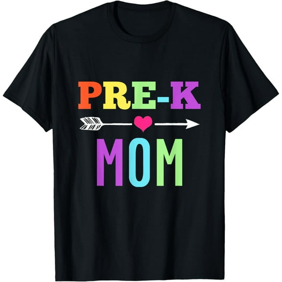 Pre K Mom TShirt - Awesome Back To School Mother Tee
