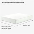 thumbnail image 3 of Folding Thicken Futon Mattress Single Double Soft Japanese Floor Mattress Anti-slip Cosy Tatami Mat -brown-47*79inch, 3 of 6