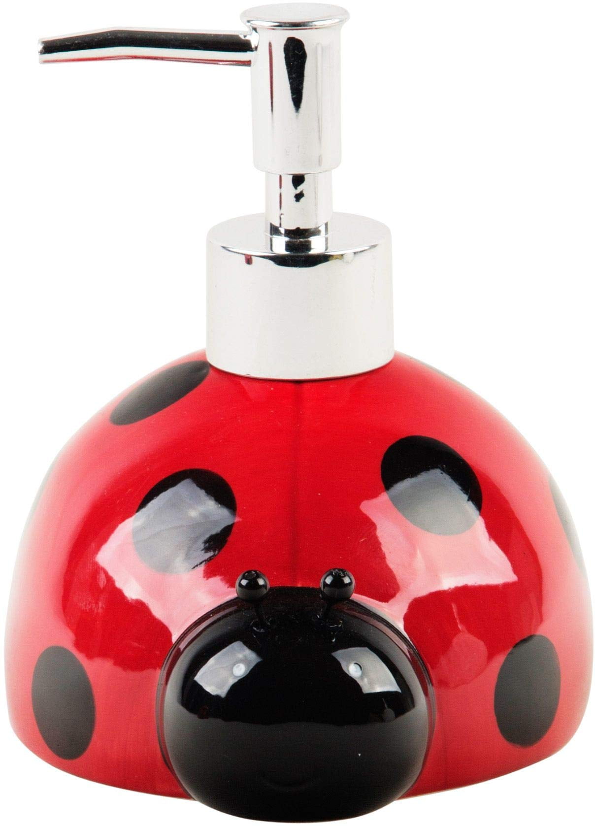 Home Essentials Ladybug Ceramic Lotion Pump