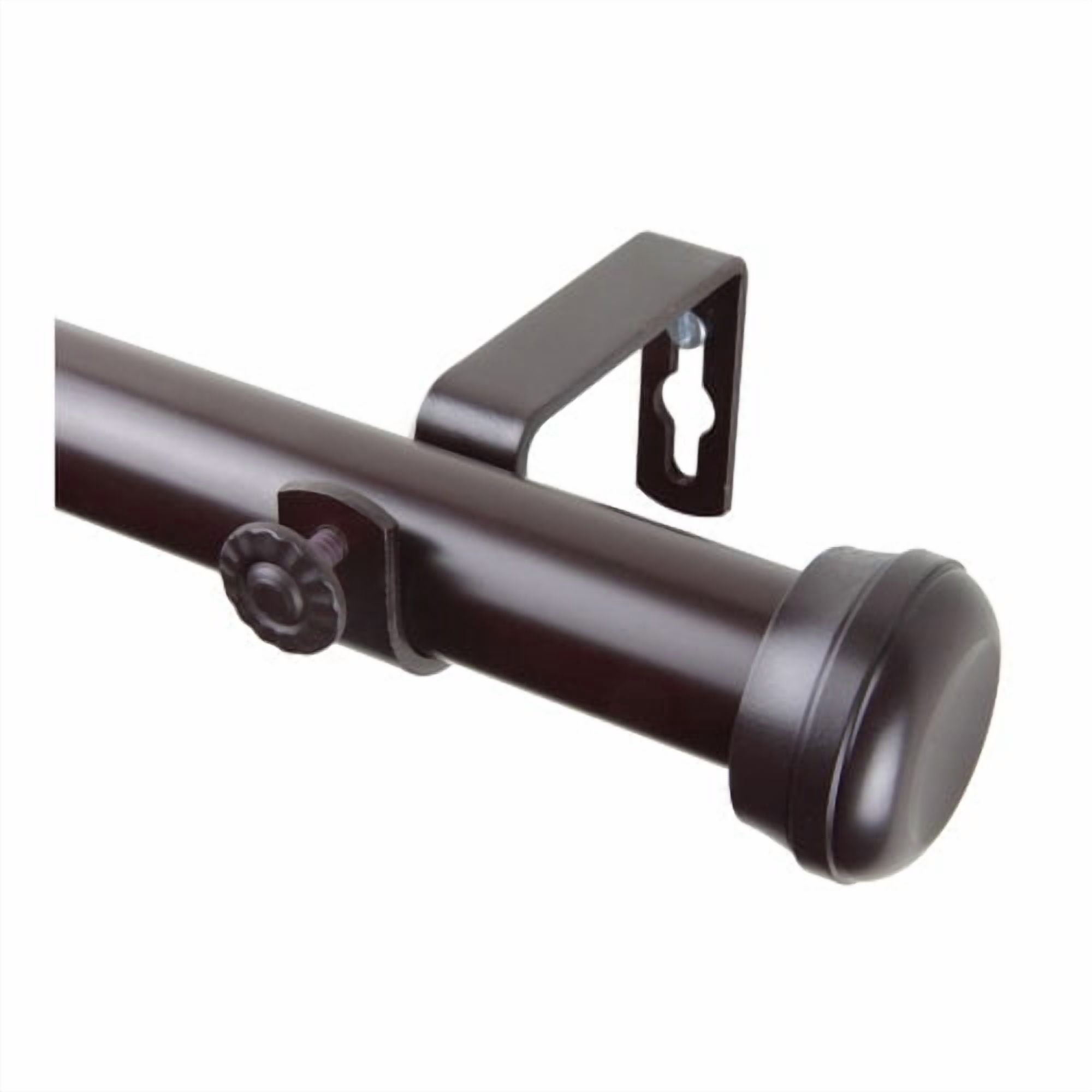 Rosen Curtain Rod 28-48 inch - Satin Nickel