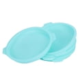 thumbnail image 1 of Plateau à Gâteau Rond, Plateau de Cuisson en Silicone Outil de Cuisson Plateaux à Gâteau, pour Gâteau Coloré pour Cuisson 4 Pcs Vert, 1 of 8
