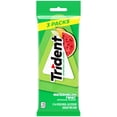 thumbnail image 4 of Trident Sugar Free Gum, Watermelon, 3 Packs of 14 Regular Size Pieces (42 Total Pieces) ( 2 Pack of 3 ), 4 of 9
