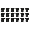 thumbnail image 1 of 18 piezas de ganchos conectores para perchas de ropa, ahorradores de espacio, resistentes, extensores para perchas de armario, estilo de dibujos animados., 1 of 14