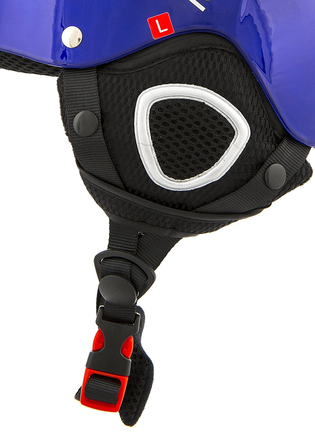 Lucky Bums Snow Sport Helmet, Blue, Small