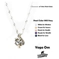 thumbnail image 3 of Yoga Om Symbole Chattering Chimps Amour Souhait Perle Kit Bricolage Chaîne Pendentif Collier, 3 of 6