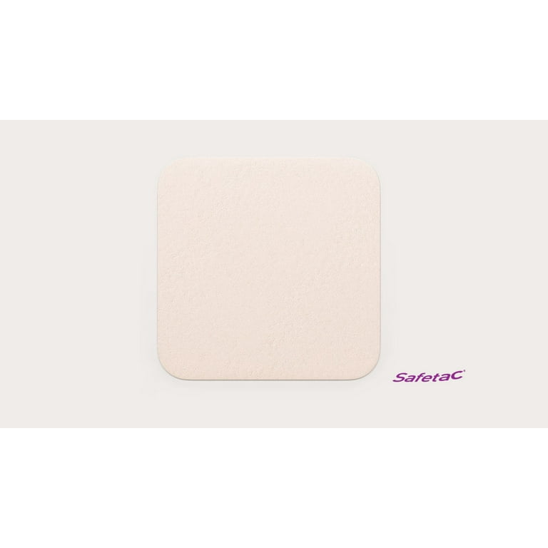 Molnlycke Mepilex Lite 4x4 in. Non-Stick Soft Silicone Foam Wound