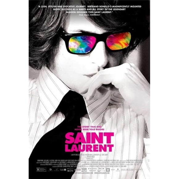 Pop Culture Graphics MOVEB83445 Saint Laurent Movie Poster Print, 27 x 40