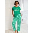 thumbnail image 2 of Dreams & Co. Plus Size Woven Sleep Pant, 2 of 3
