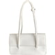 thumbnail image 5 of Bolso de hombro cuadrado de cuero con solapa y textura para mujer, 5 of 5
