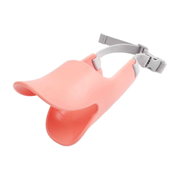 Billuyoard Cubierta de boca para mascotas, bozal transpirable para perros, cubiertas de de pato impermeables y reutilizables, bozales ligeros Suministros para perros Rosa METRO Billuyoard PT004828-02