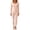 Beige, variant on 2 Piece Thermal Underwear For Women, Crewneck Long Sleeve Tops, Slim Fit Long Johns, Fall Fleece Lined Base Layer Set