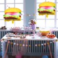 thumbnail image 4 of Balloon GOTPASS Hamburger Foil de aluminio para fiesta x2, 4 of 5