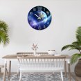 thumbnail image 5 of Glow in the Dark Wall Clock 12 Inch Silent Non-Ticking Wall Clocks Battery Operated Blue Analog Wall Clock for Bedroom Decor, 5 of 8