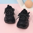 thumbnail image 2 of Grblisyd Sneakers for Girls Boys Chunky Trainers Athletic Sports Shoes Non-Slip Soft Fashion Outdoor Kids Walking Running Lace-Up, 2 of 6