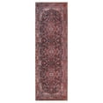 thumbnail image 3 of Superior Fiorella Floral Modern Indoor Runner Rug,2' 6" x 7' 6", Berry Red, 3 of 7