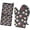 Pioneer Flower Floral-1, variant on Pioneer Flower Floral Print Pattern 2-Pack Oven Mitts Set, Heat Resistant Kitchen Gloves, 7.7" X 12"