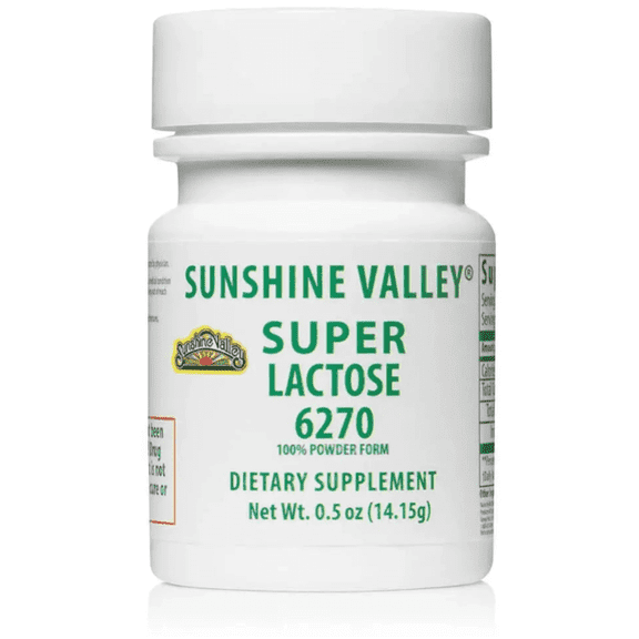 Sunshine Valley Super Lactose 6270 Dietary Supplement Powder .5 oz