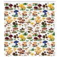 thumbnail image 3 of Ambesonne Nature Shower Curtain, Mushrooms Wild Organic, 69"Wx84"L, Multicolor, 3 of 5