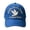 Blue, variant on Lynono Classical Baseball Hat Travel Outdoor Sunhat For Adults Embroidered Peace Symbol Color Option Duck Tongue Cap