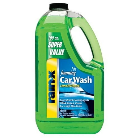 Rain-X Foaming Car Wash Concentrate, 100oz - (Best Way To Wash A Cat)