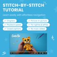 thumbnail image 3 of Kit de ganchillo para galletas con forma de amigurumi para principiantes, 3 of 7