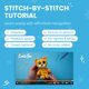 thumbnail image 3 of Kit de ganchillo para galletas con forma de amigurumi para principiantes, 3 of 7