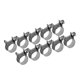 thumbnail image 4 of High quality 10pcs Sanitary 304 Stainless Steel Mini Clamps (13-15mm), 4 of 5