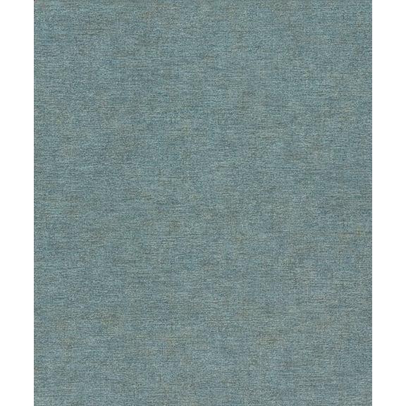 Chesapeake Tansy Teal Distressed Wallpaper