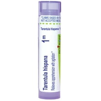 Boiron Tarentula Hispana 1M, Homeopathic Medicine for Apprehension With Agitation, 80 Pellets
