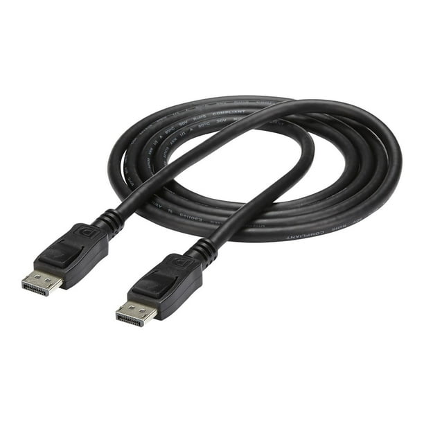 10ft (3m) DisplayPort 1.2 Cable - 4K x 2K Ultra HD VESA Certified  DisplayPort Cable - DP to DP Cable for Monitor - DP Video/Display Cord -  Latching DP