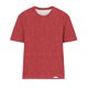 thumbnail image 4 of Blusas para las Mujeres Casual Impreso Cuello Redondo Suéter Manga Corta Blusa, Ligero Casual Top, 4 of 4