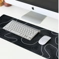 thumbnail image 6 of Large Gaming Mouse Pad Extended Big XXL Mouse Pad Keyboard Laptop Computer Desk Mat with Non-Slip Base Stitched Edge for Home Office Gaming Work, 6 of 6
