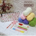 thumbnail image 3 of Kit de crochet para principiantes con Accesorios e hilo YONGSHENG, 3 of 5