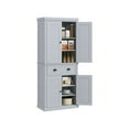 thumbnail image 2 of HOMCOM 72" Kitchen Pantry, Tall Storage Cabinet, Freestanding Cupboard, 2 of 4