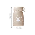 thumbnail image 2 of Billuyoard Botella de viaje aislada de 320ml, ventosa de acero inoxidable de seguridad, taza de agua a prueba de fugas de gran capacidad, artículos para Cocina y Comedor Azul Billuyoard HA066908-02, 2 of 6