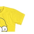 thumbnail image 2 of The Simpsons Mens Shirt, Homer Simpson Big Face Costume T-Shirt Yellow – 2XL, 2 of 5